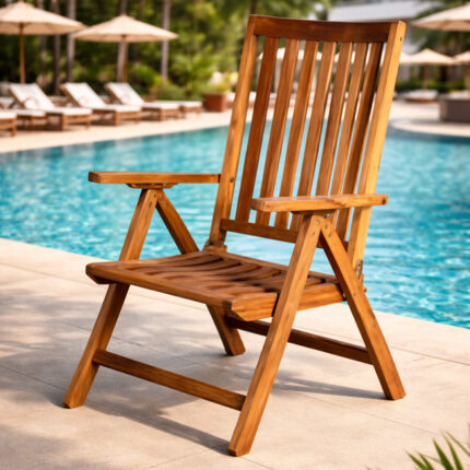 Classic Solid Teak Dorset Garden Chair for Elegant Outdoor Dining