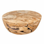 Handcrafted teak root coffee table made in Jepara Indonesia