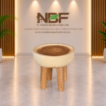 Natura Suar Wood Bowl Side Table by Indonesian furniture manufacturer