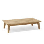 Nimas Teak Rectangular Outdoor Coffee Table