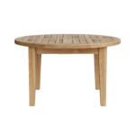 Rania Teak Classic Round Coffee Table in Solid Teak Wood